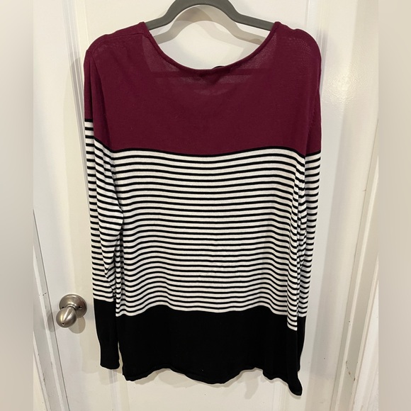 Glitzy Girlz 1X Long Sleeve Super Soft Blouse - Picture 2 of 3